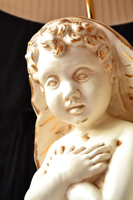 ceramic angel as a gift