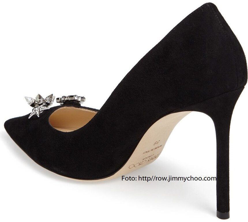 black jimmy choo heels