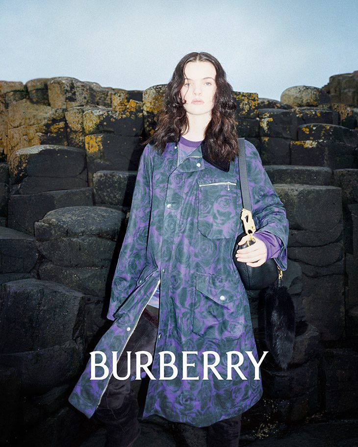 British beauty - Burberry fall winter 2023 collection