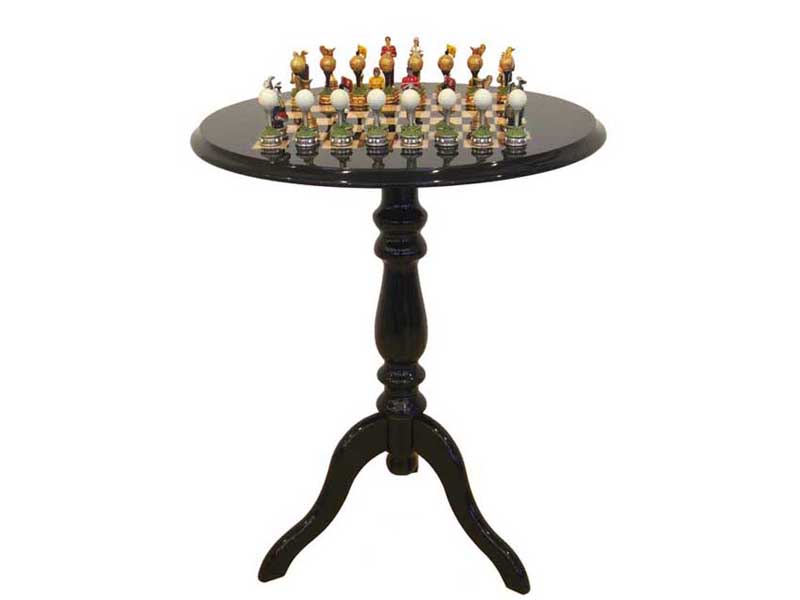 chess table gift for a golfer