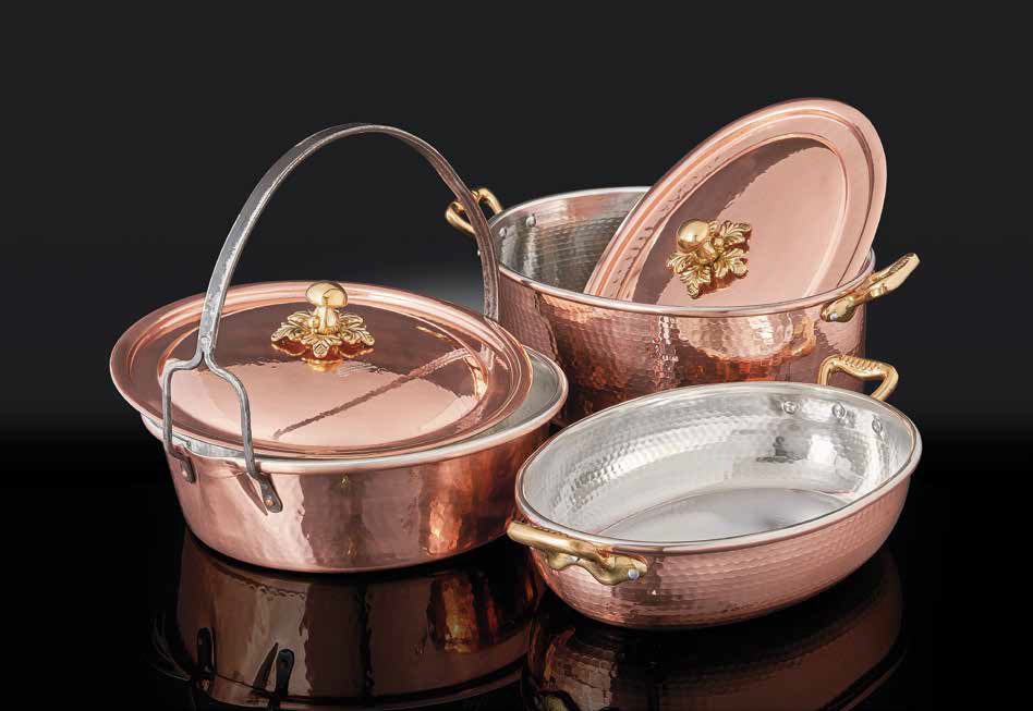 copper cooking utensils