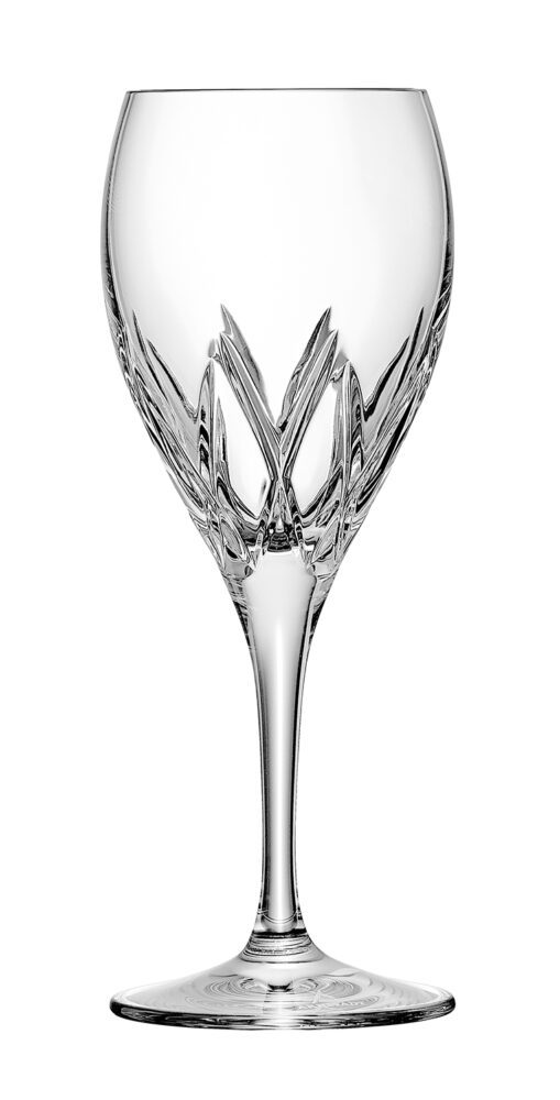 a crystal glass as a gift for a wine lover