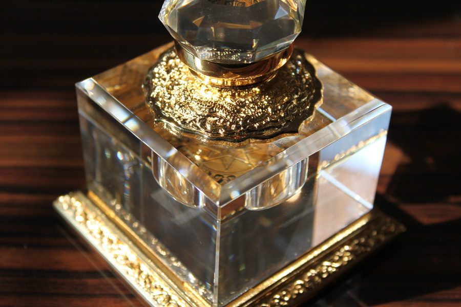 crystal inkwell