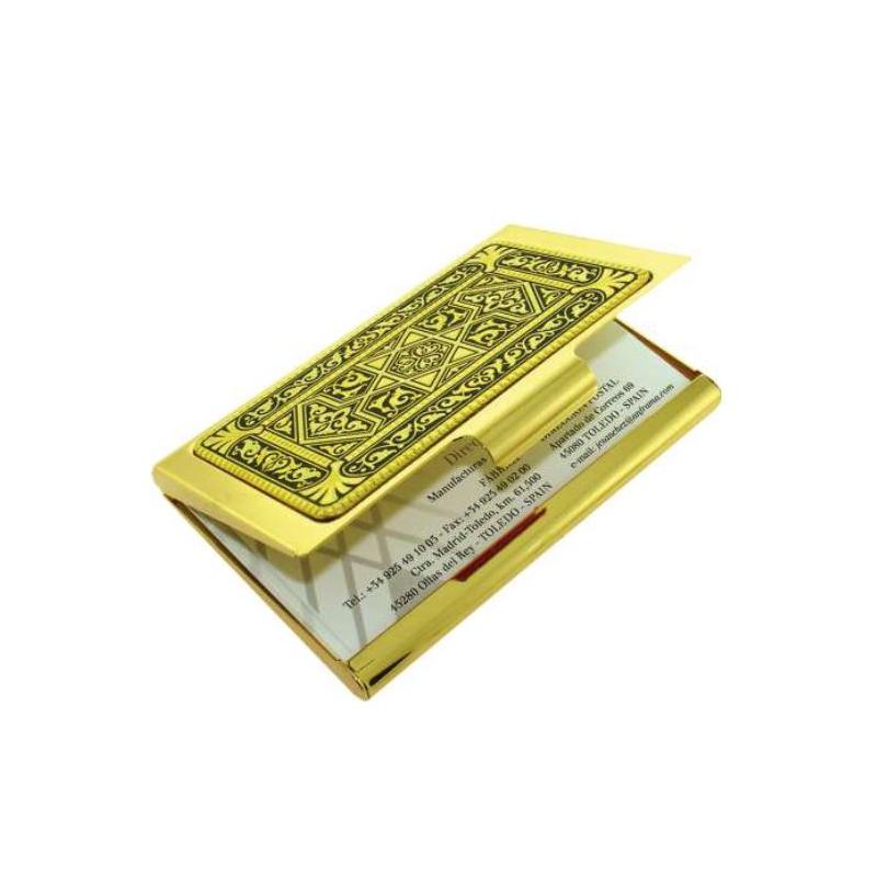 Damascene Business Card Holder