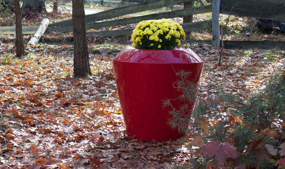stylish flower pot for the garden