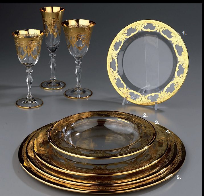plates for an elegant dining room