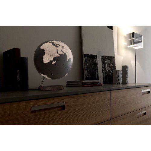 globe on the sideboard