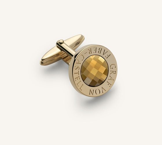 gold-plated cufflink