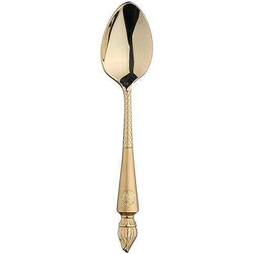 gold-plated spoon