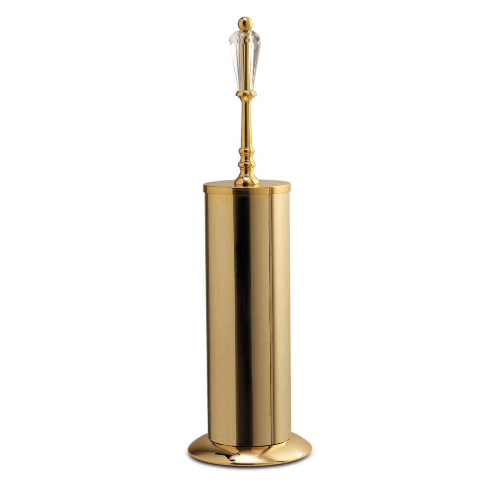 gold accessories for luxurious bathrooms