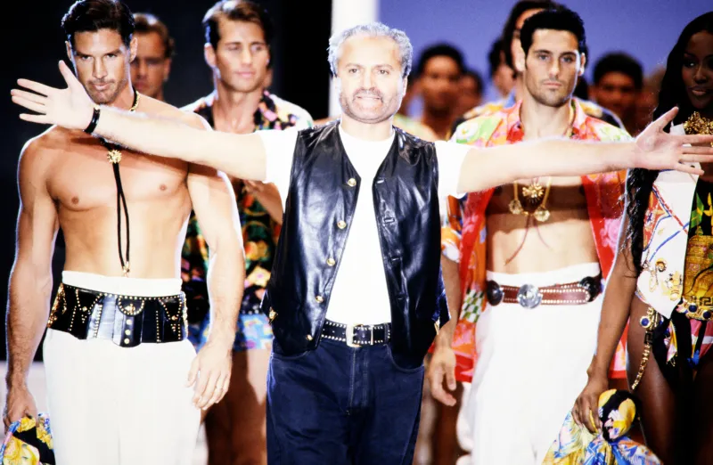 The history of the Versace brand