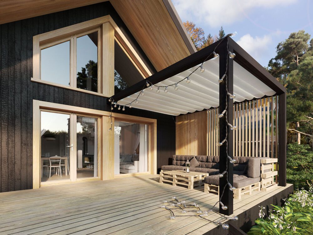 Modern House Design Erna2 Wooden Barn