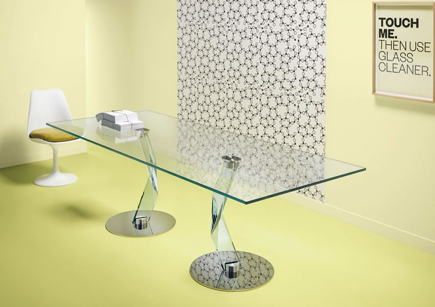 Italian modern glass living room furniture blog