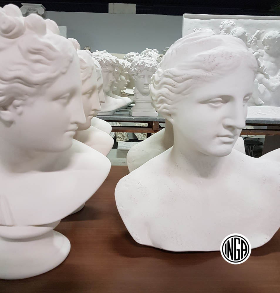 Italian Plaster Busts