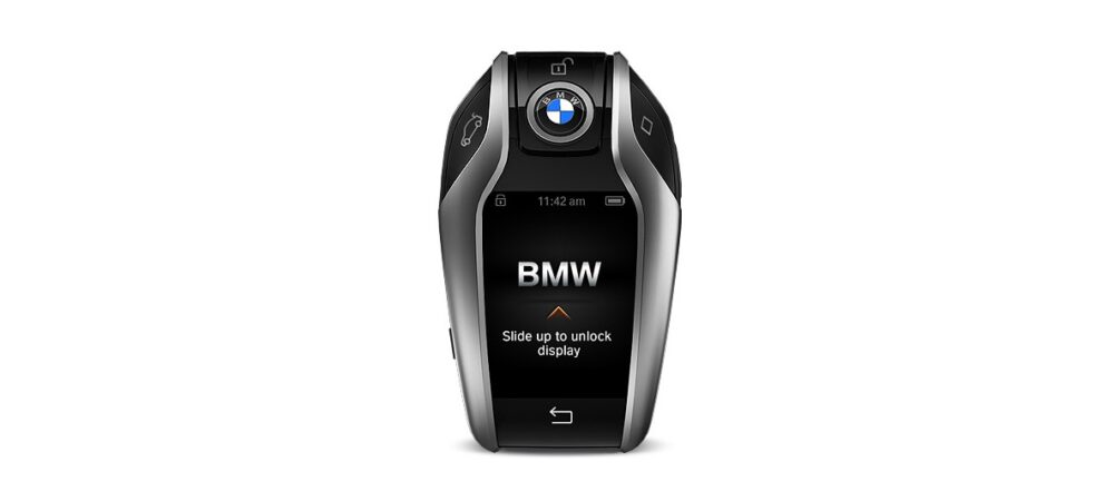 the key of the new BMW 7