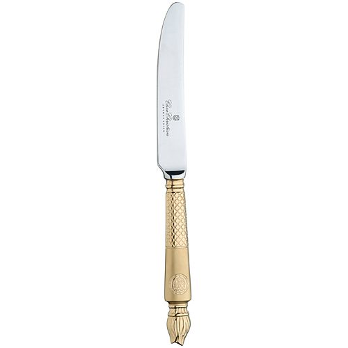 gold-plated knife