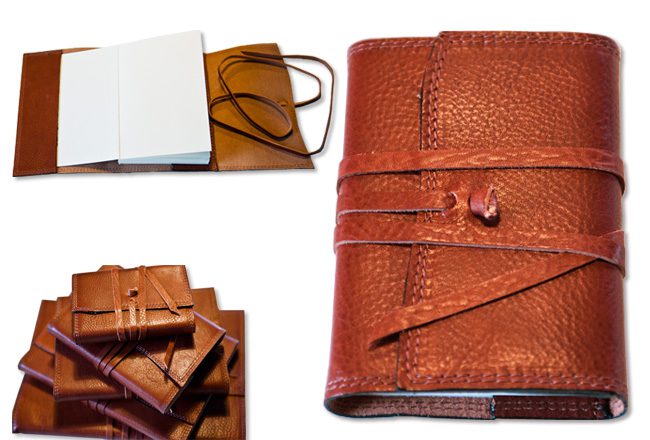 leather notebook