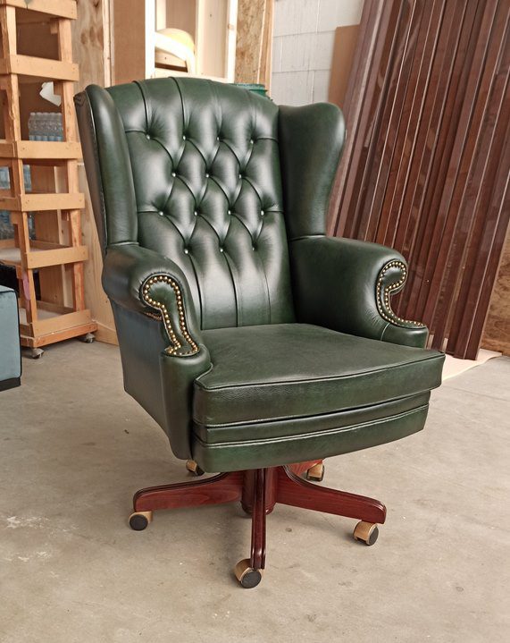 leather office armchairs for women