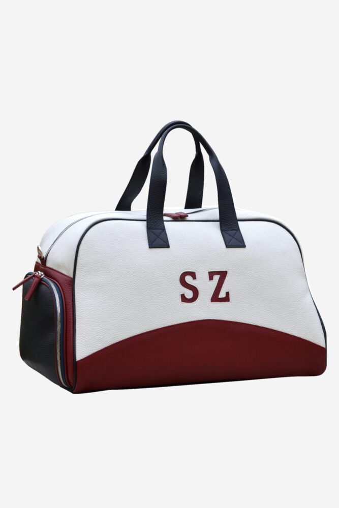 leather sports bag