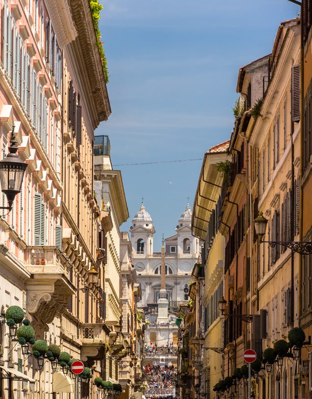 Exciting shopping in Italy