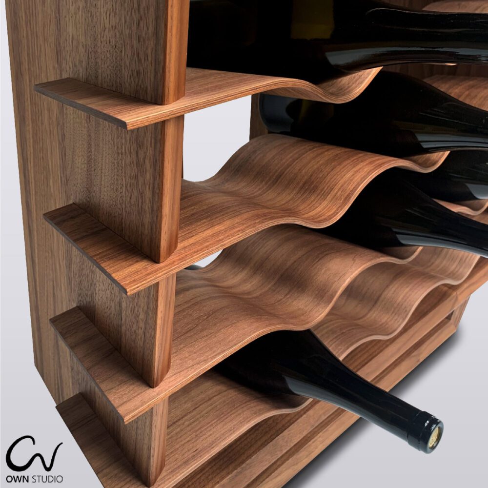 luxury wine bottle rack
