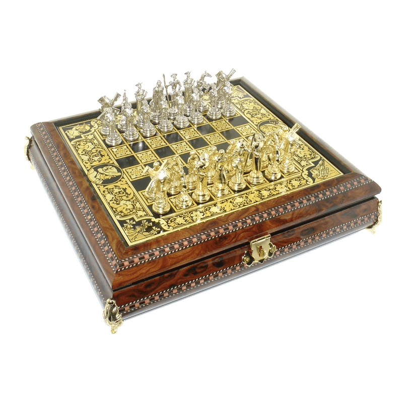 Original Damascus Style Chess Sets