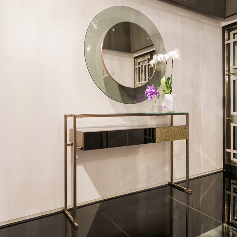 luxury oval mirror