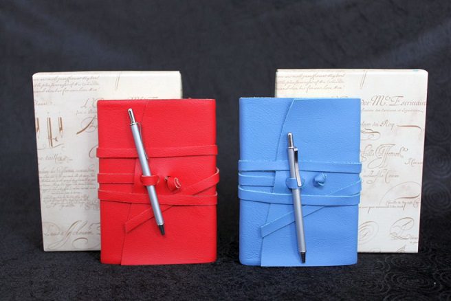 Leather notebooks for women