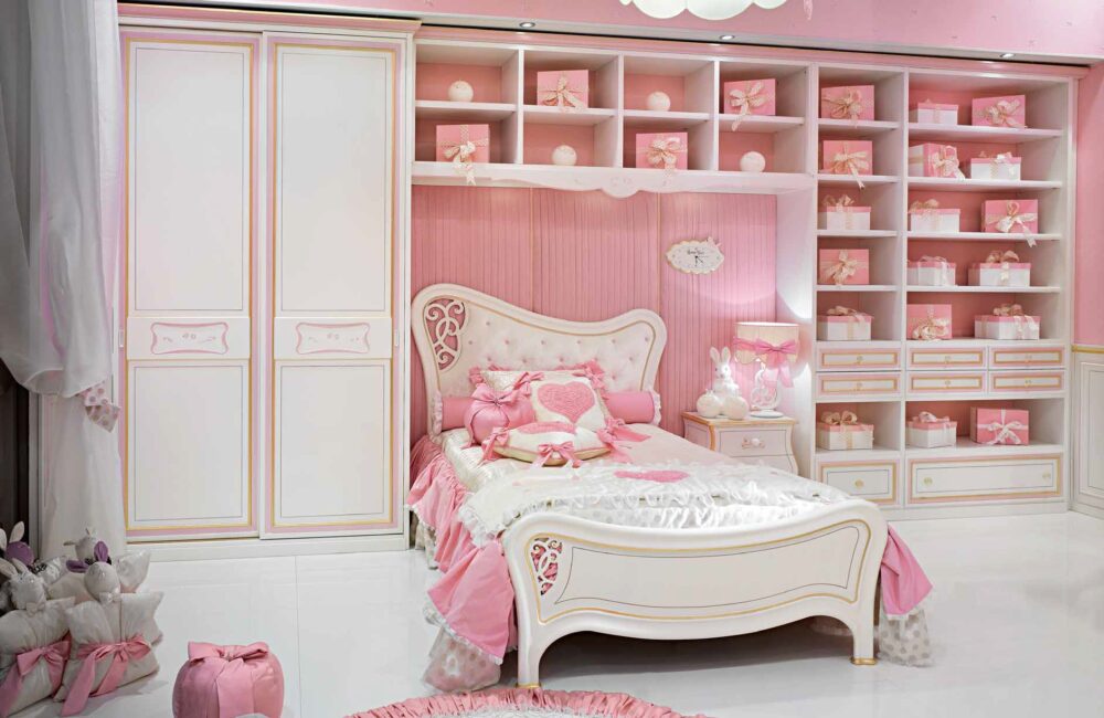 stylish bedroom for girls