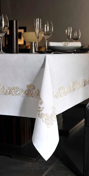 stylish elegant tablecloth