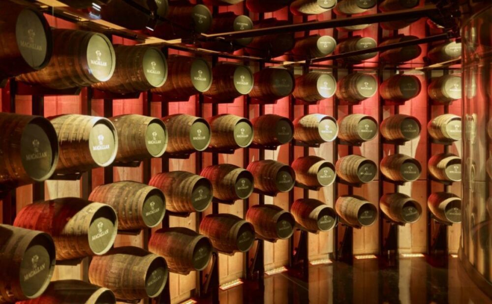 Macallan Distillery Barrels