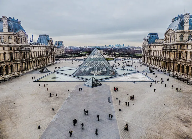 The Louvre is the most visited gallery in the world
