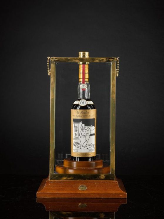 Auction of the most expensive whiskey in the world