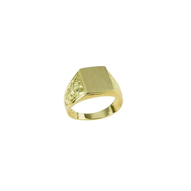Gold For Men Signet Ring