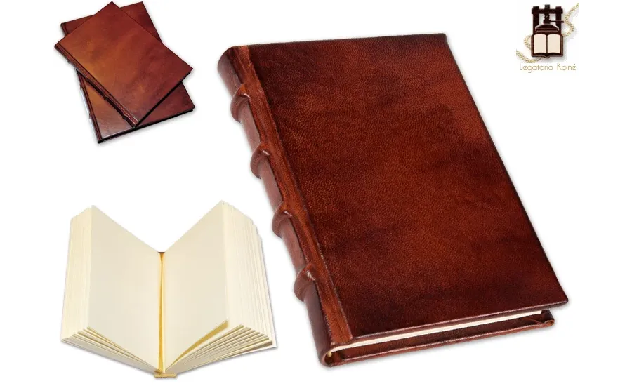 Elegant Christmas Gift Leather Notebook