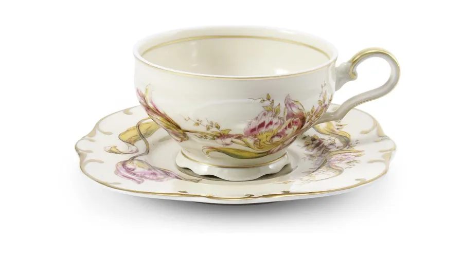 Elegant Christmas Gift Tea Cup