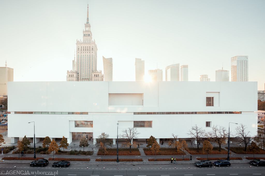 Museum of Modern Art in Warsaw Outside View