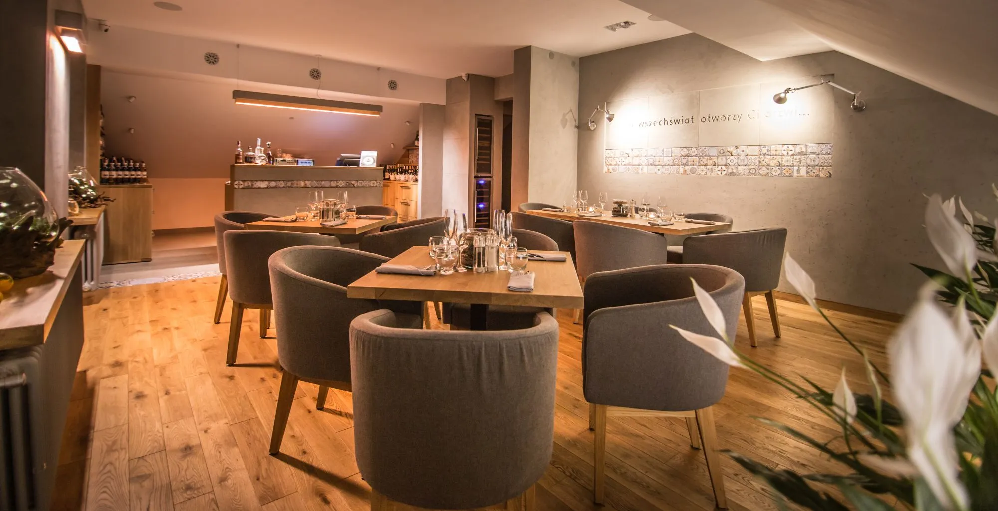 Luxury Restaurants In Poznan And Knife Fork Interior