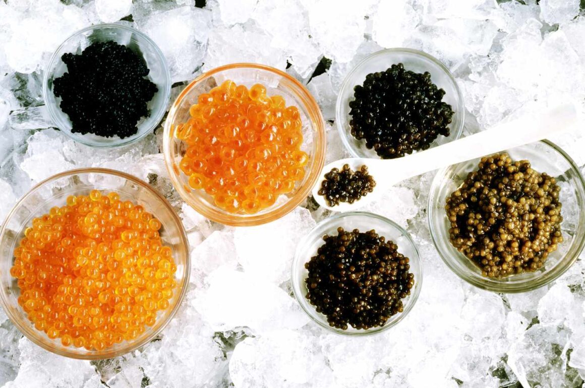 How to properly taste caviar?