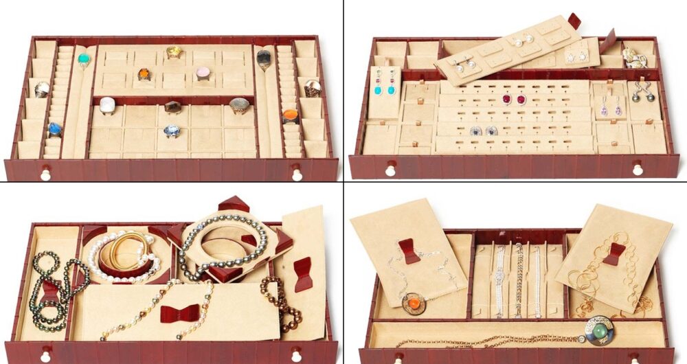 leather case for jewelry