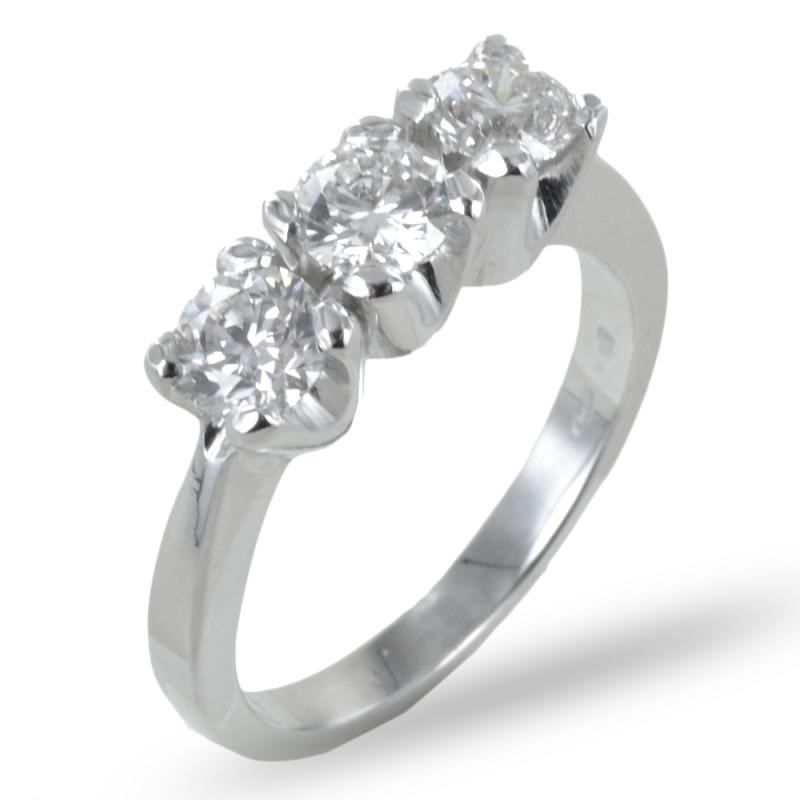 Ring With Diamonds For Gift.