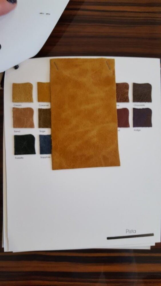 what kind of armchair leather for a woman