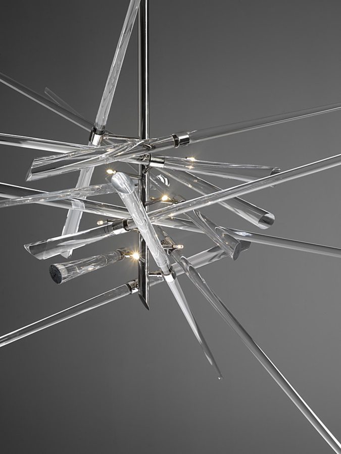 avant-garde chandeliers for the living room