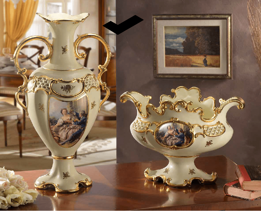 baroque vase