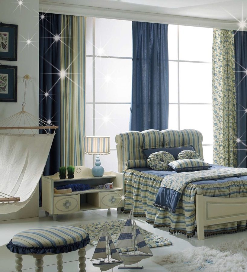 Piękne włoskie sypialnie dla dziewczynek - sklep Luxury Products bedroom for a girl