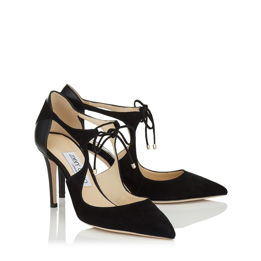 black stilettos by jimmy