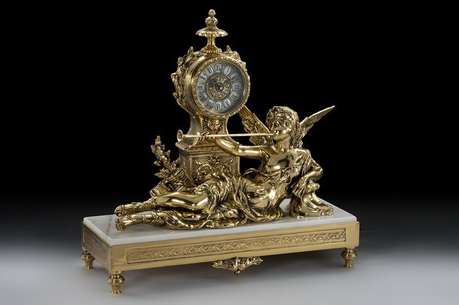 bronze clocks