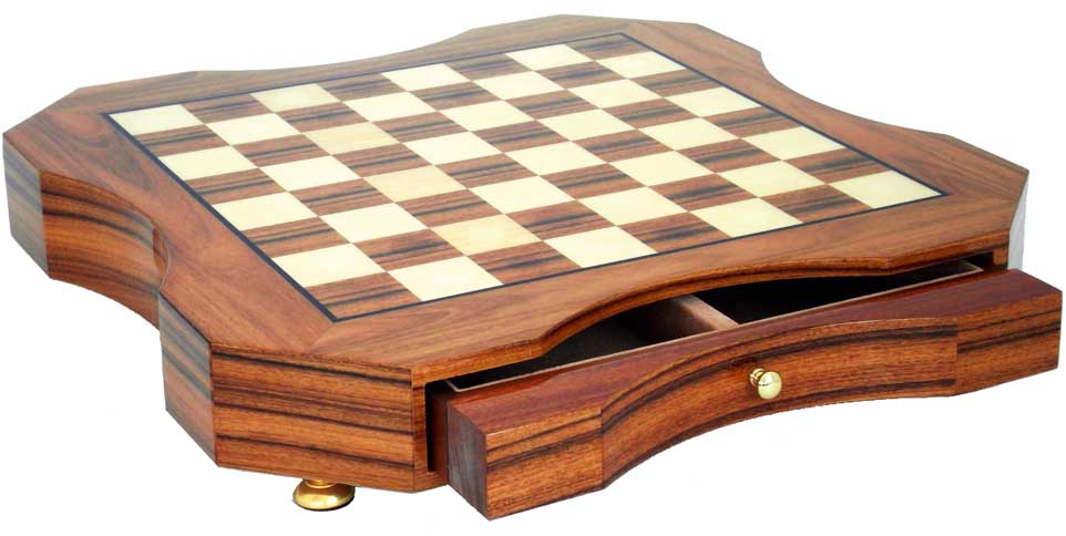chessboard with a drawer