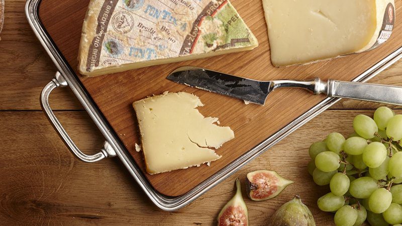 Stylish and luxurious cheese tasting accessories