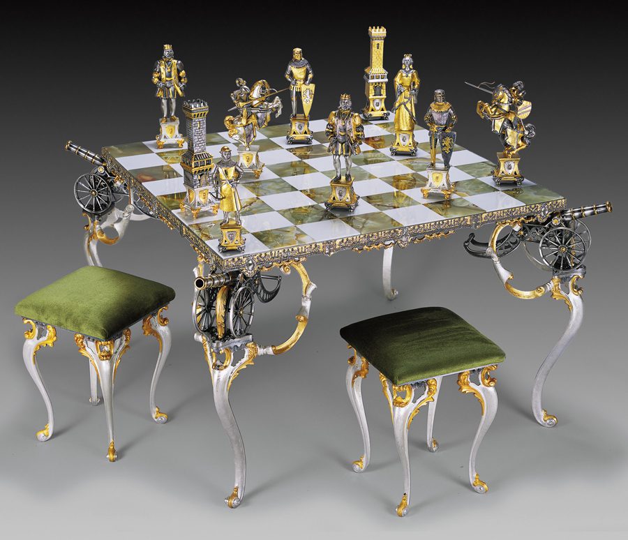 chess tables as a gift